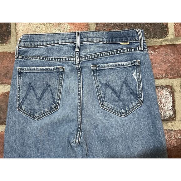 Mother Superior The Rascal Ankle Jeans A Little Dirt Never Hurt Size 28 - Picture 6 of 12